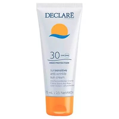 Сонцезахисний крем проти зморшок SPF30 Declare Sun Sensitive Anti-Wrinkle Sun Cream SPF30